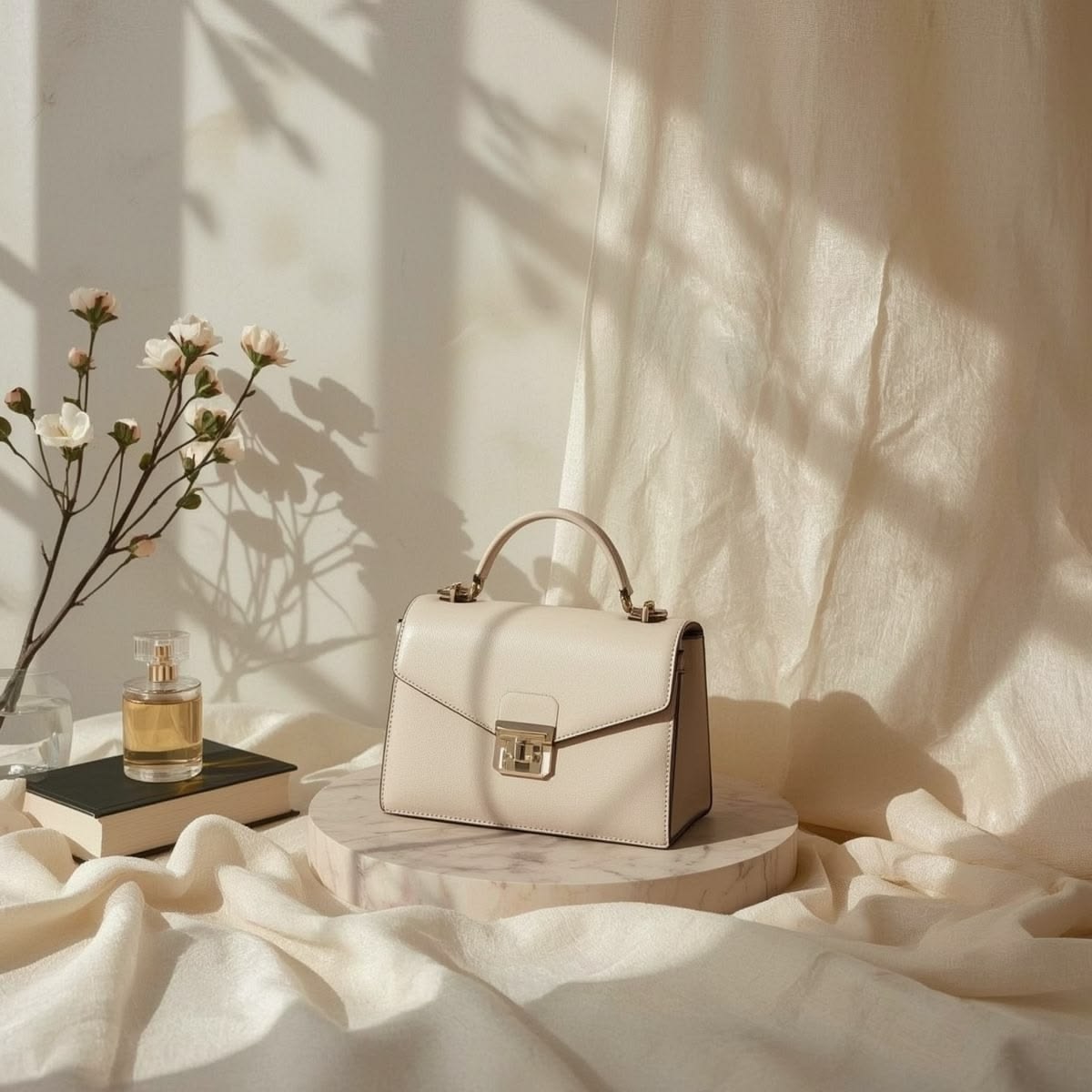 Classic Leather Handbag For Girls